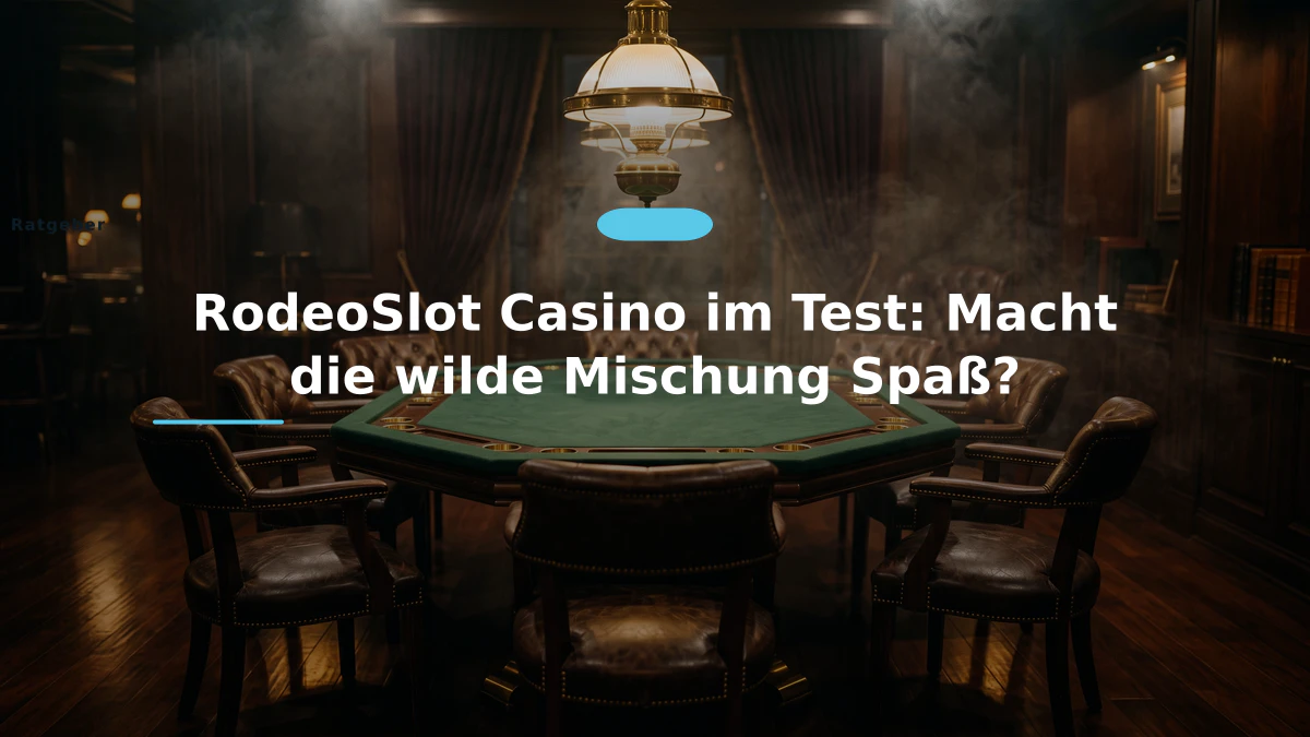 RodeoSlot Casino im Test: Macht die wilde Mischung Spaß?