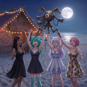 Roguey Island Party3