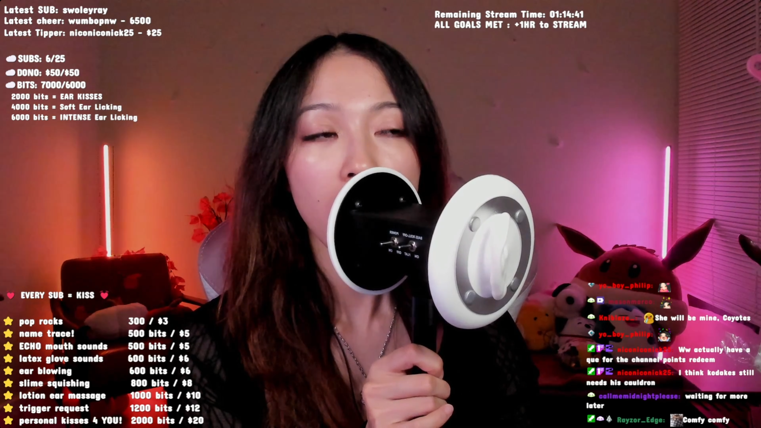 3DIO Ear Licking ASMR [ Cloud Crystal ]