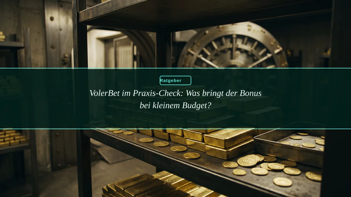 VolerBet im Praxis-Check: Was bringt der Bonus bei kleinem Budget?