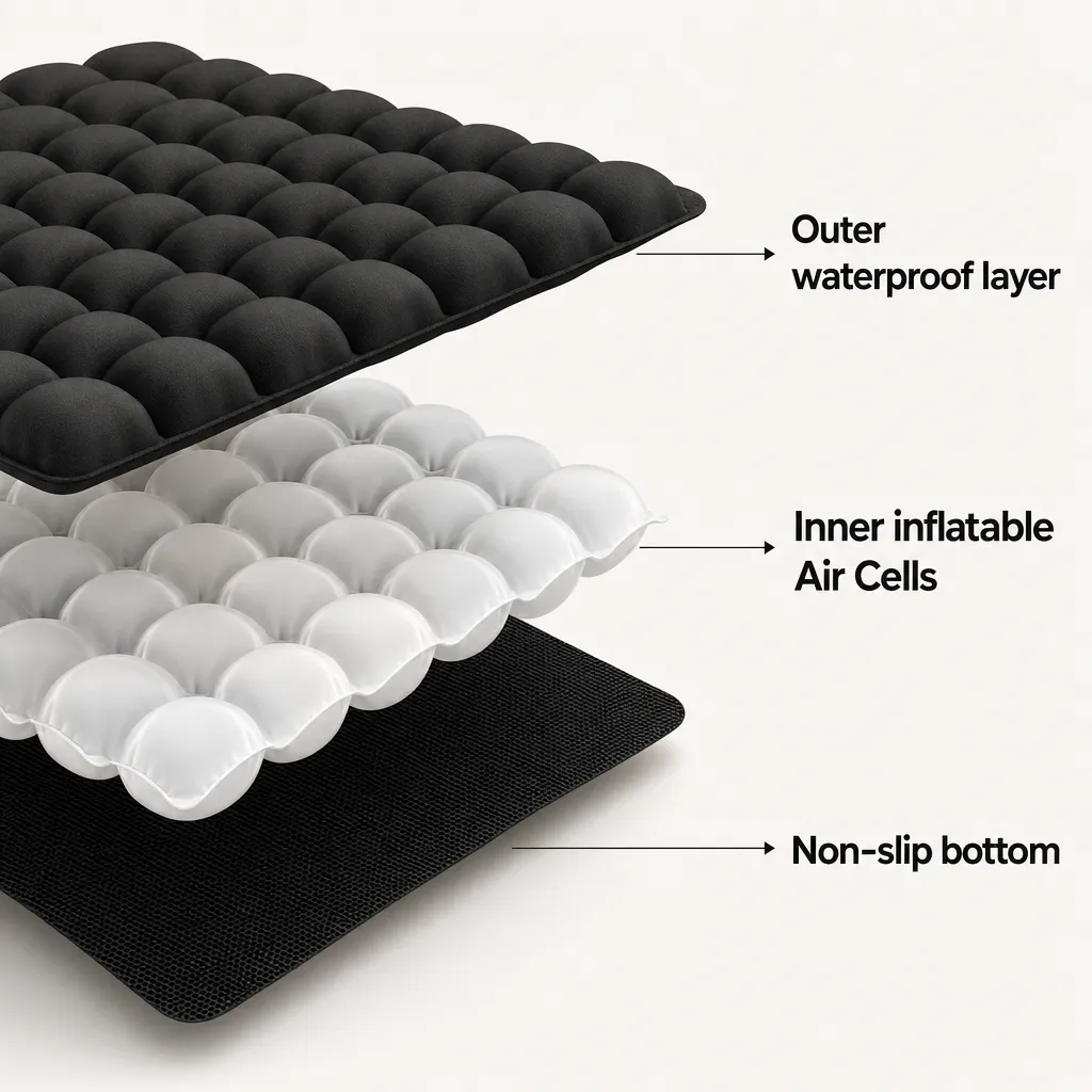 Built to last — premium 3-layer construction