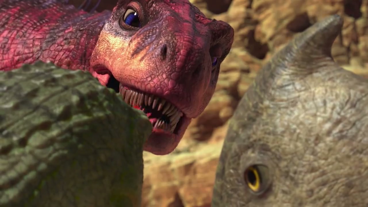Dino King: Journey to Fire Mountain Screenshot