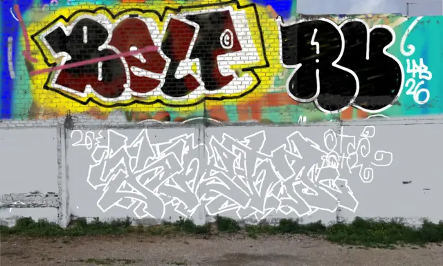 Graffiti artwork by smrkmobbinthru