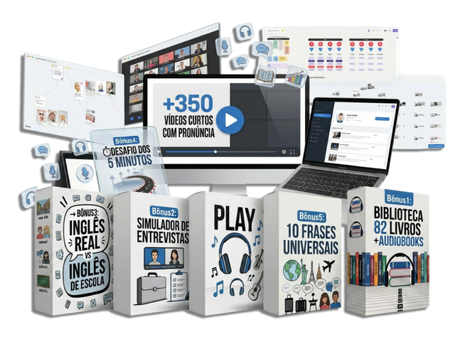Fluente sem Barreira – Mockup do produto