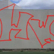 Graffiti artwork by LULU