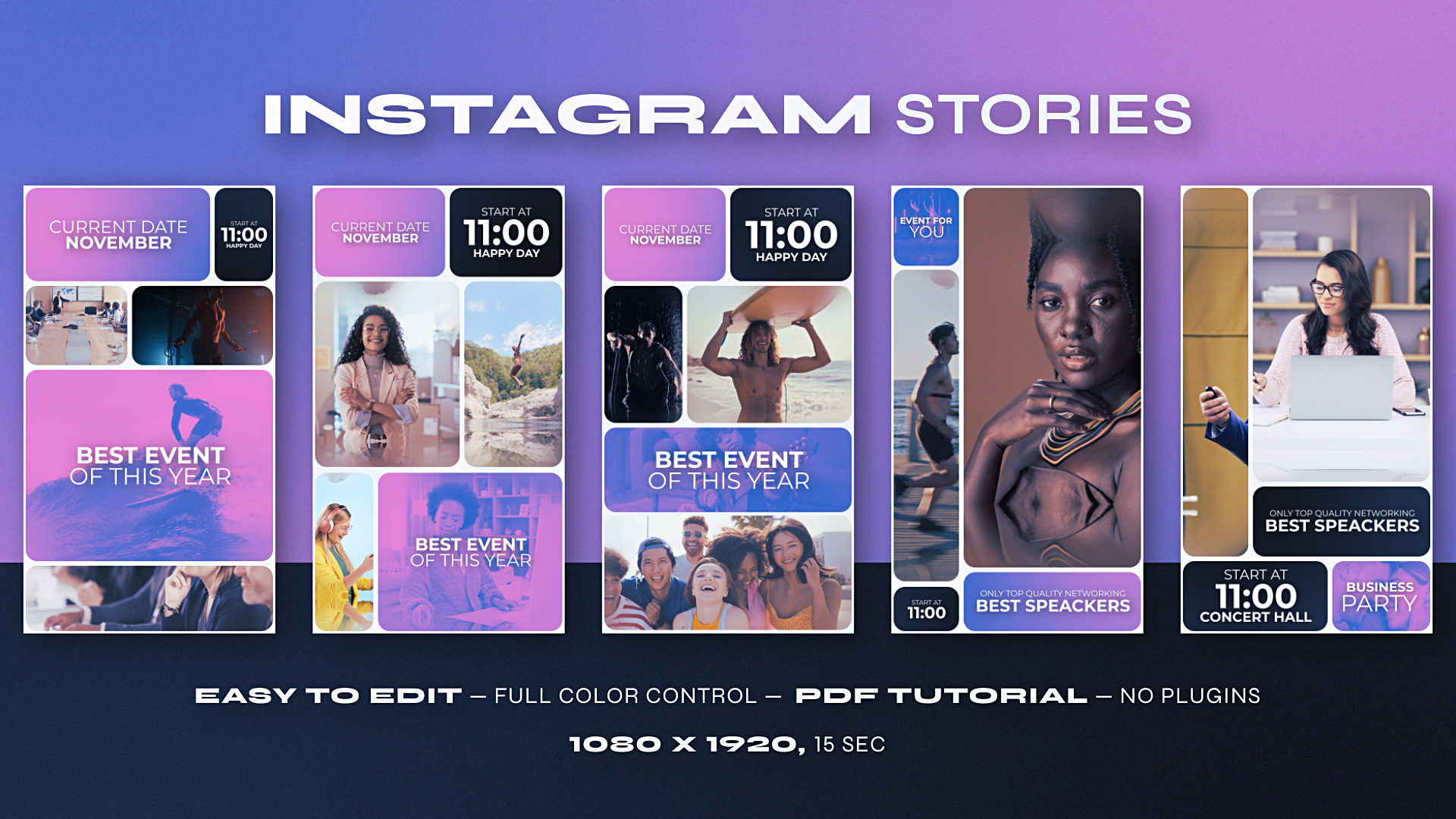 Multiscreen Instagram Reel