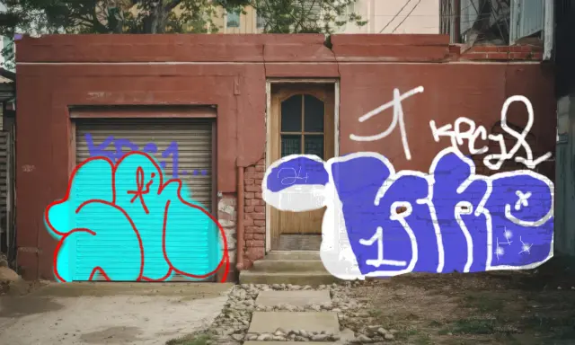 Graffiti artwork by KRC1SFC