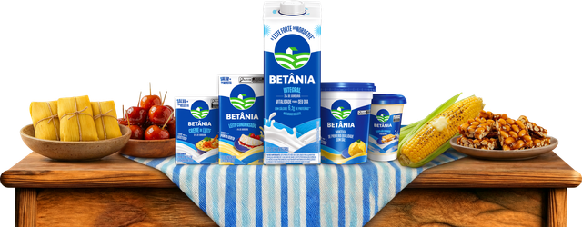 Linha completa Betânia com comidas juninas