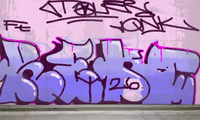 Graffiti artwork by Hrdr3k7