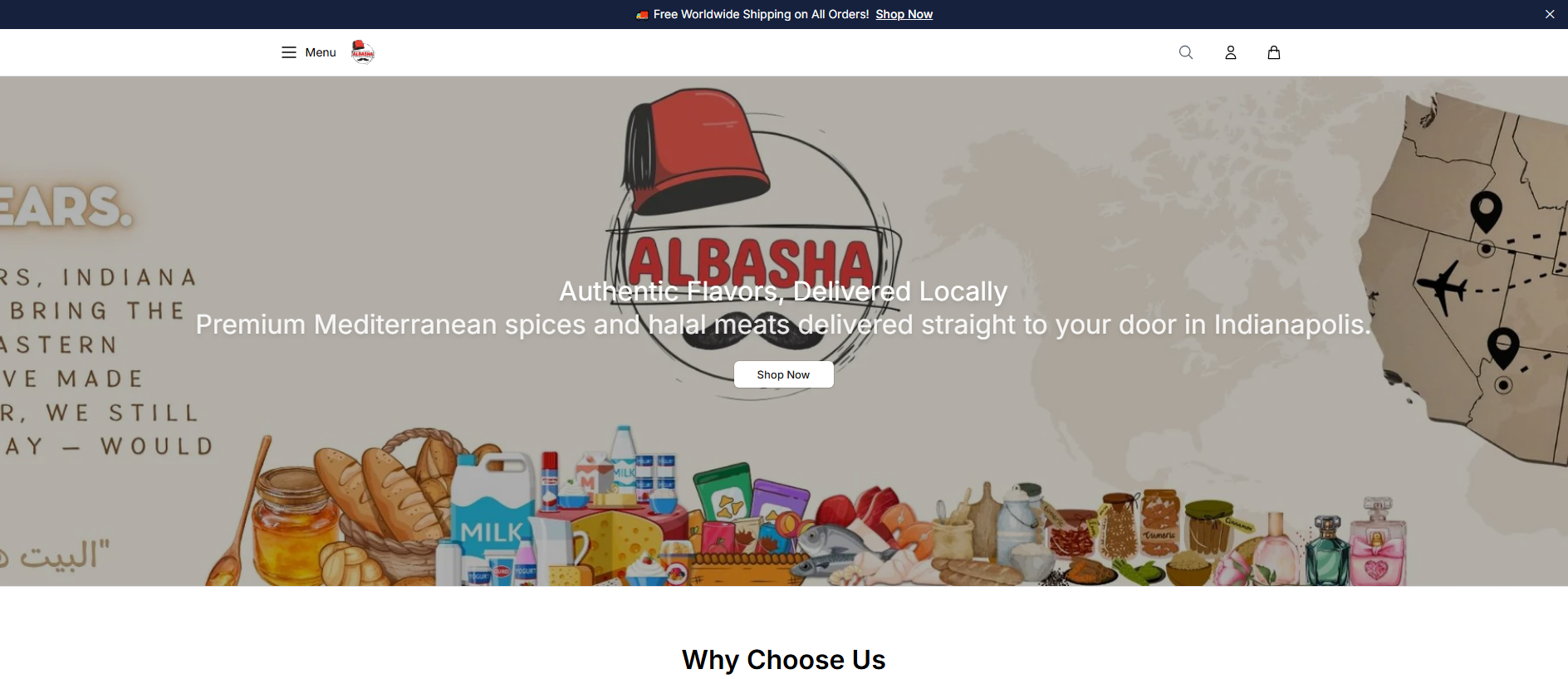 Stored capture of albash.shop
