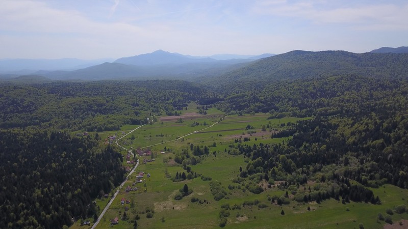 Saborsko aerial photo