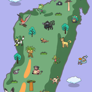 Pokémon Map Madagascar 1