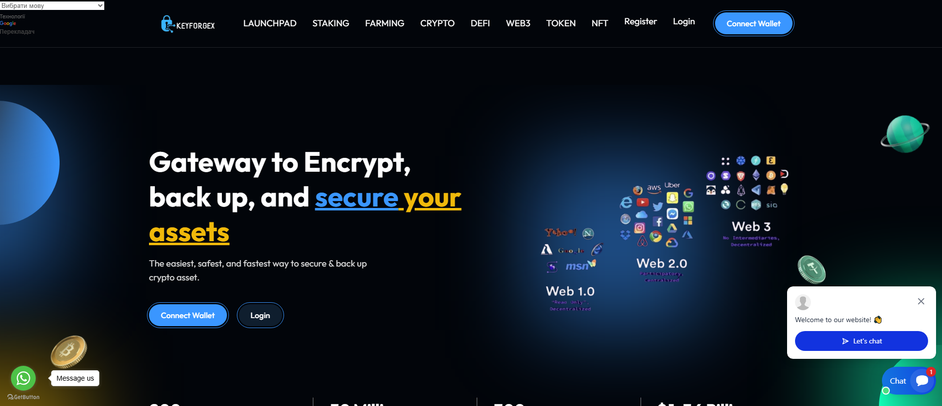 Screenshot of keyforgeonline.com