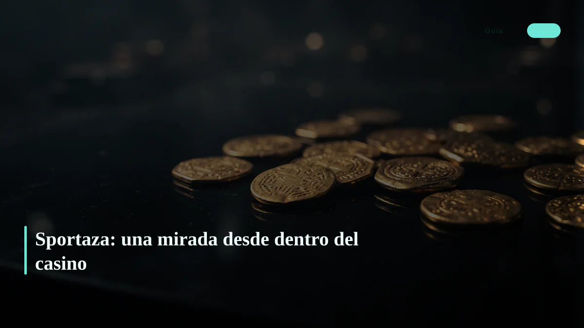 Sportaza: una mirada desde dentro del casino