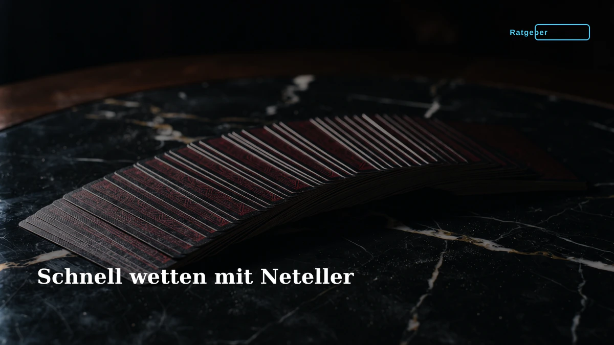 Schnell wetten mit Neteller