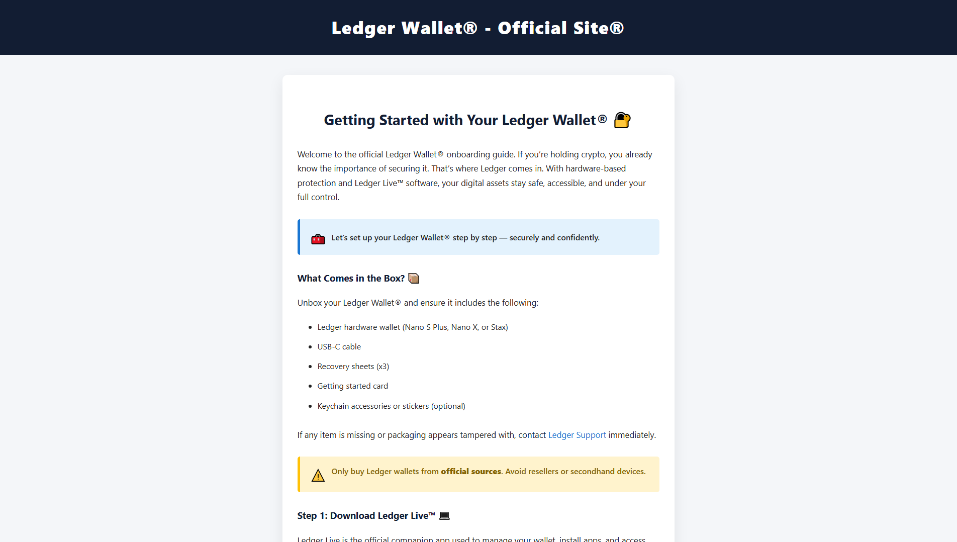 Stored capture of sso-ldger--wallet.pages.dev