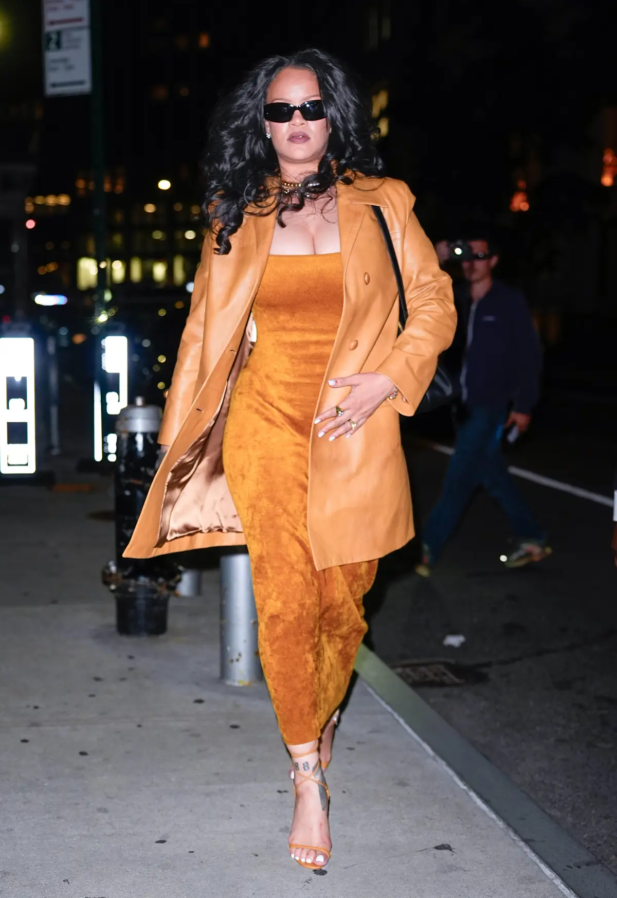 Rihanna's Monochromatic Mustard Masterpiece