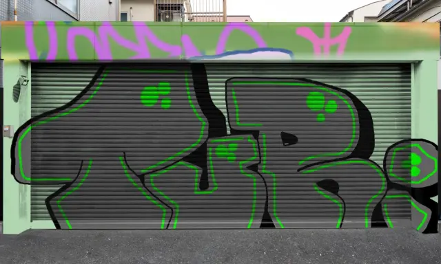 Graffiti artwork by JJ06