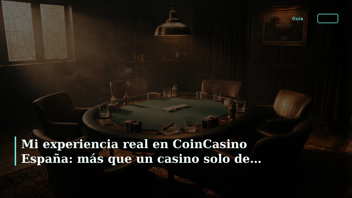 Mi experiencia real en CoinCasino España: más que un casino solo de cripto