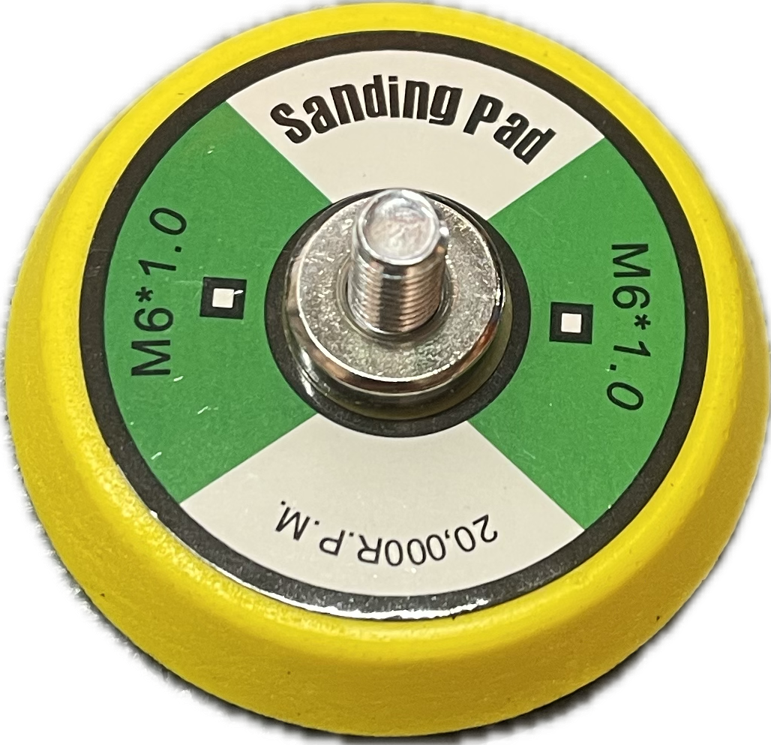 2" 50mm Hook & Loop Sanding Pad, 5/16-24 Thread