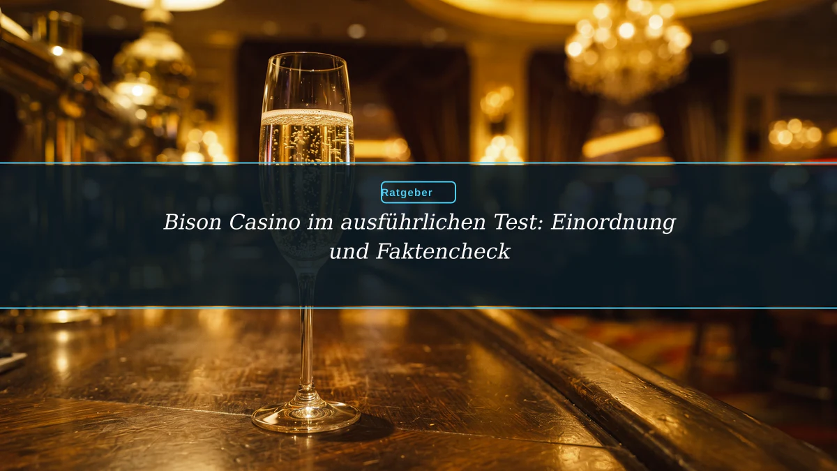 Bison Casino im ausführlichen Test: Einordnung und Faktencheck
