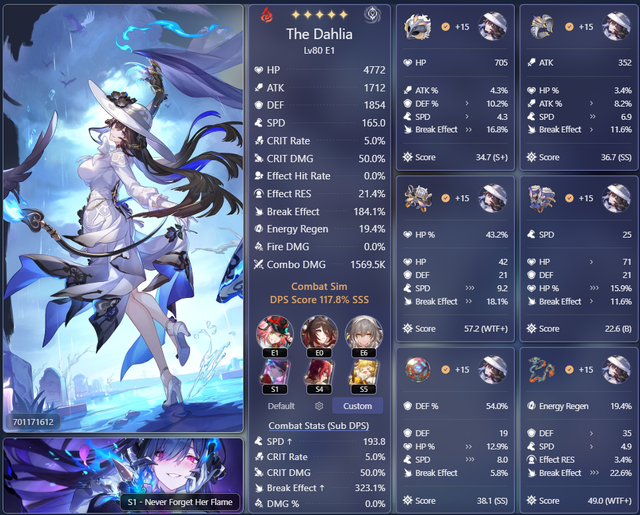 dahlia build