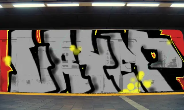Graffiti artwork by tracer23