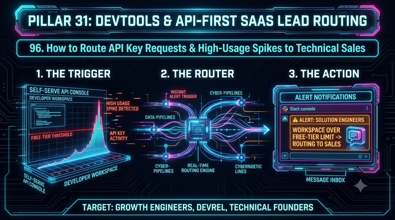 How to Route API Key Requests & High-Usage Spikes to Technical Sales: InstaChime vs. Zapier cover image