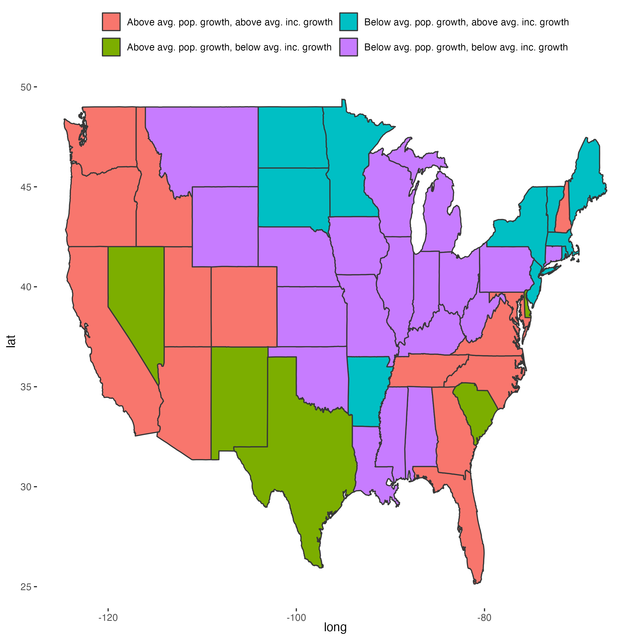 states map