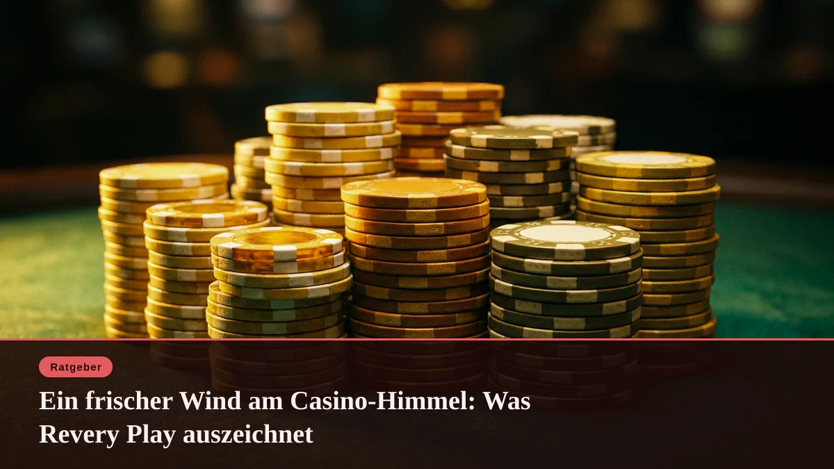 Ein frischer Wind am Casino-Himmel: Was Revery Play auszeichnet