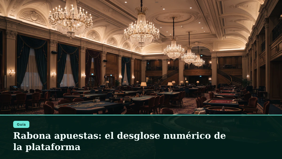 Rabona apuestas: el desglose numérico de la plataforma
