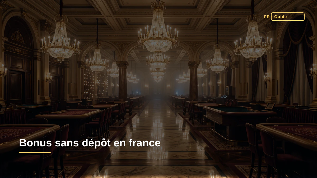 Bonus sans dépôt en france