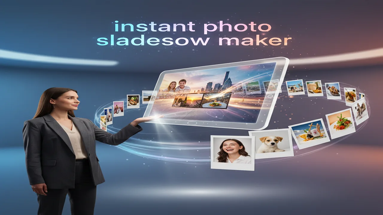 How to instant photo slideshow maker