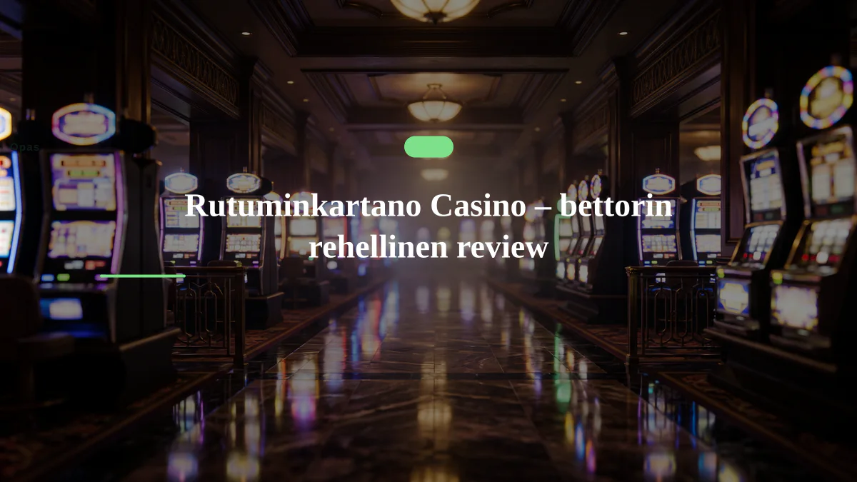 Rutuminkartano Casino – bettorin rehellinen review