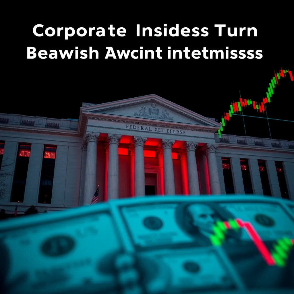 Corporate Insiders Turn Bearish, Crypto Watch Intensifies