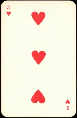Tres de Corazones