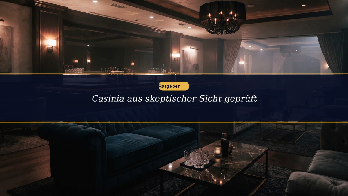 Casinia aus skeptischer Sicht geprüft