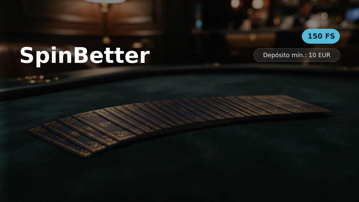 SpinBetter casino — bono de bienvenida 10% (mínimo 10 EUR + 150 FS, pagos: Visa, Mastercard, Skrill, Neteller, Paysafecard SpinBetter casino — bono de bienvenida 10% (mínimo 10 EUR + 150 FS, pagos: Visa, Mastercard, Skrill, Neteller, Paysafecard