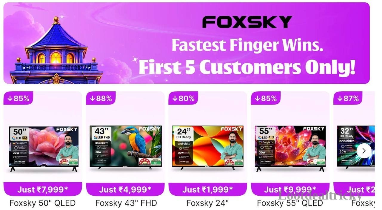 Flipkart Big Billion Offer Image