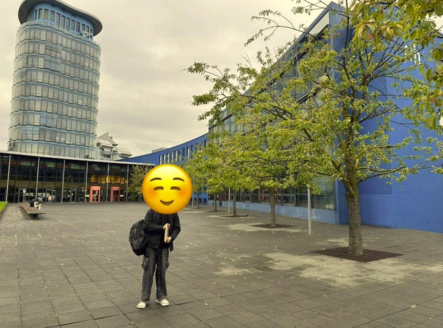 JCTJ student in front of his German university