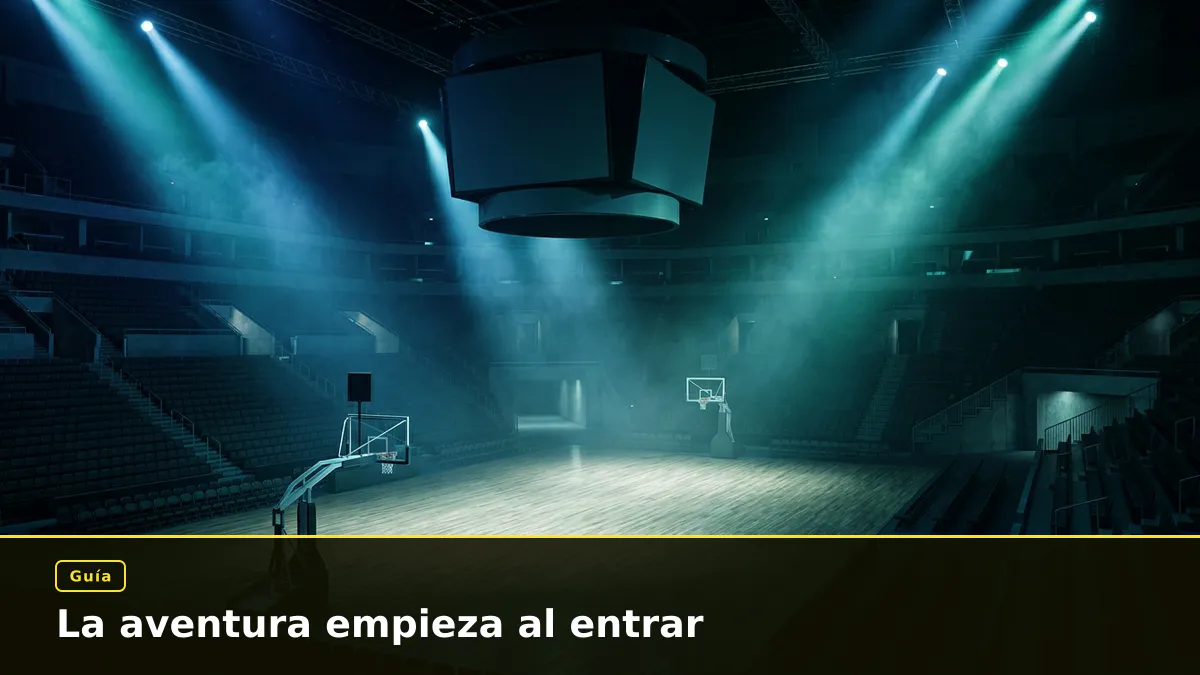 La aventura empieza al entrar