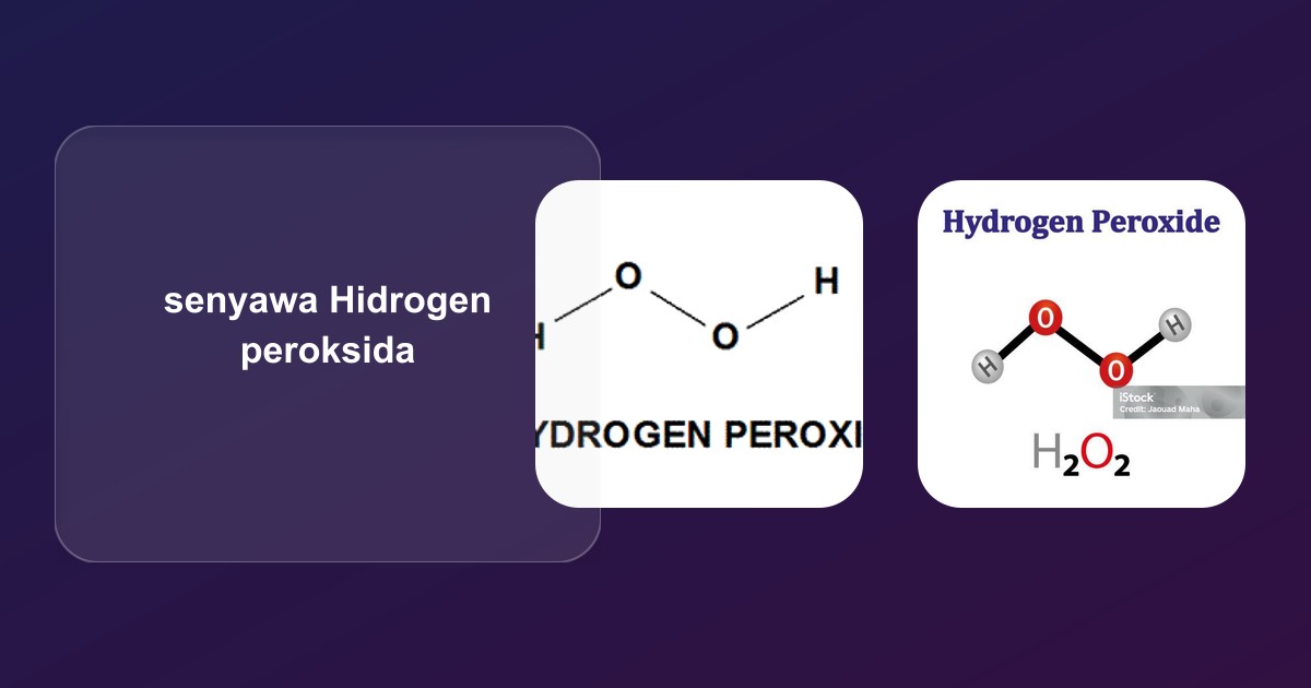 Hidrogen Peroksida: Struktur Kimia, Kemurnian, dan Biodegradasi Lingkungan