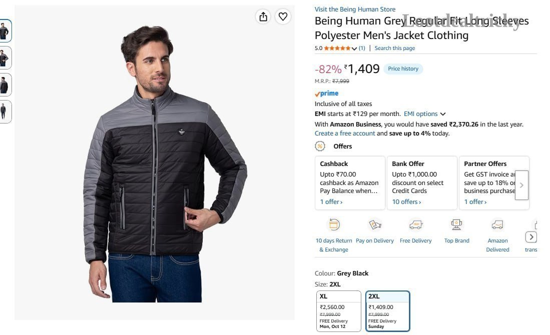 Being Human Men | Loot Deal Being Human Men | Loot Deal