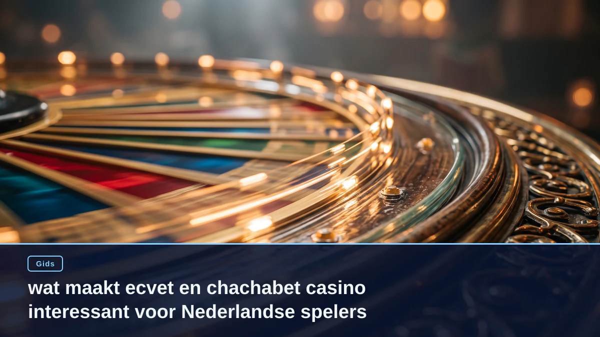 wat maakt ecvet en chachabet casino interessant voor Nederlandse spelers