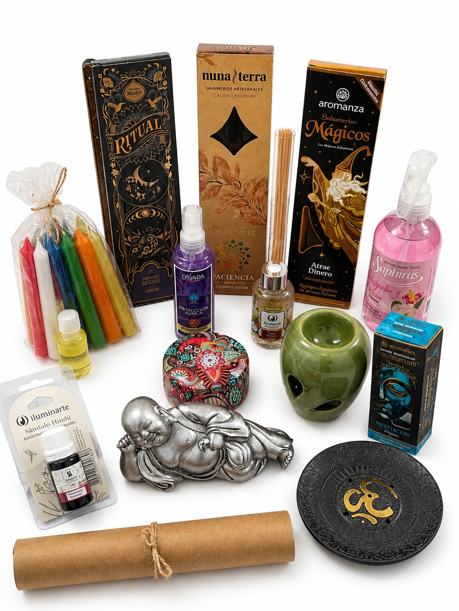 Productos incluidos en el Kit Ritual Frecuencia de Abundancia