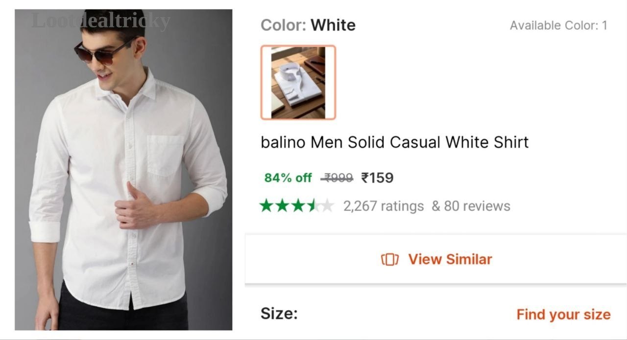 Men Solid Casual – Just ₹159 | Limited Time Loot Offer Men Solid Casual – Just ₹159 | Limited Time Loot Offer