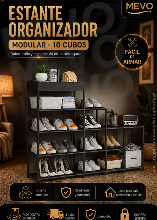 ORGANIZADOR LIBROS DOS MODELOS