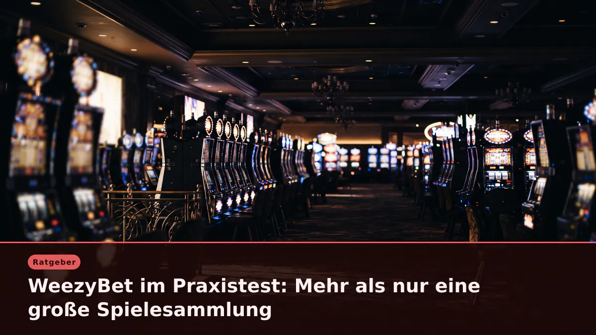 WeezyBet im Praxistest: Mehr als nur eine große Spielesammlung