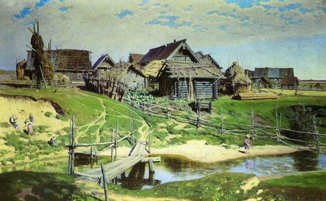 Русская деревня 1889.jpg
