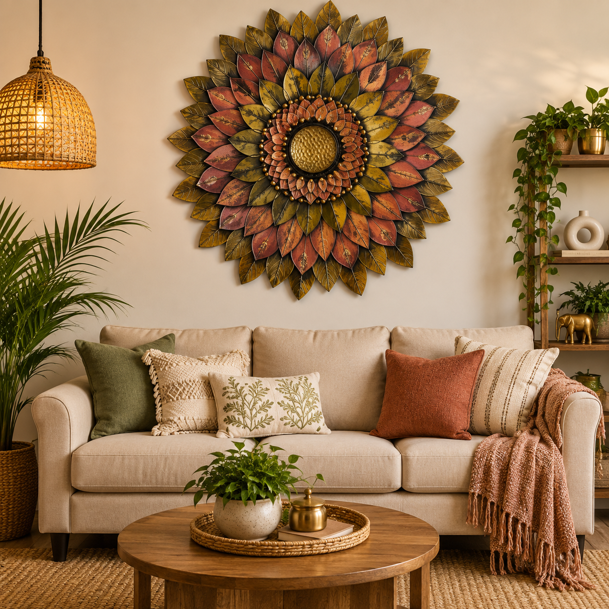 Metallic Hues Wall Decor